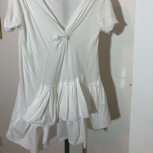 White Marni t shirt top 100%cotton size 40